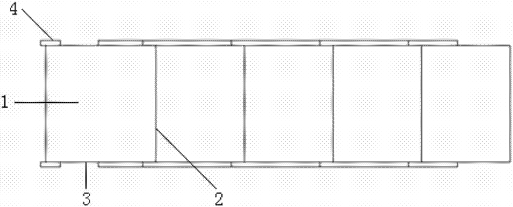 Multifunctional shelf for storing formed drilling tools of different diameters