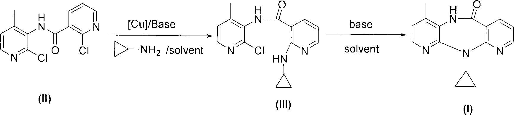 Novel method for preparing Nevirapine