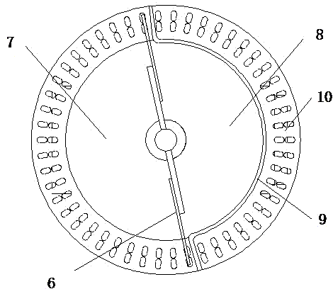 Automatic selection and elimination device for hollow capsule defect