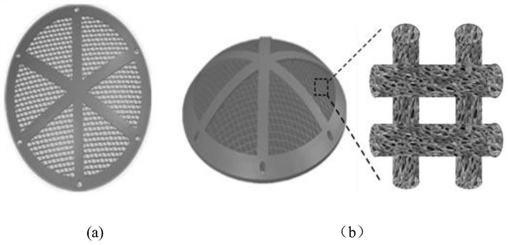 A kind of porous polyetheretherketone skull substitute and its manufacturing method