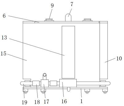 A juvenile shrimp transfer device for crayfish culture