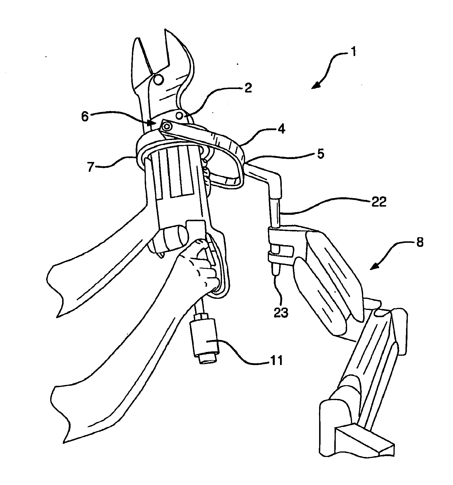 Gimbal assembly for tool support