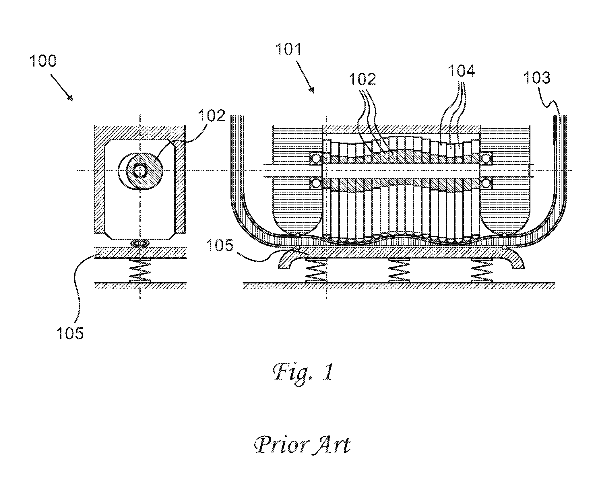 Magnetically balanced finger-type peristaltic pump