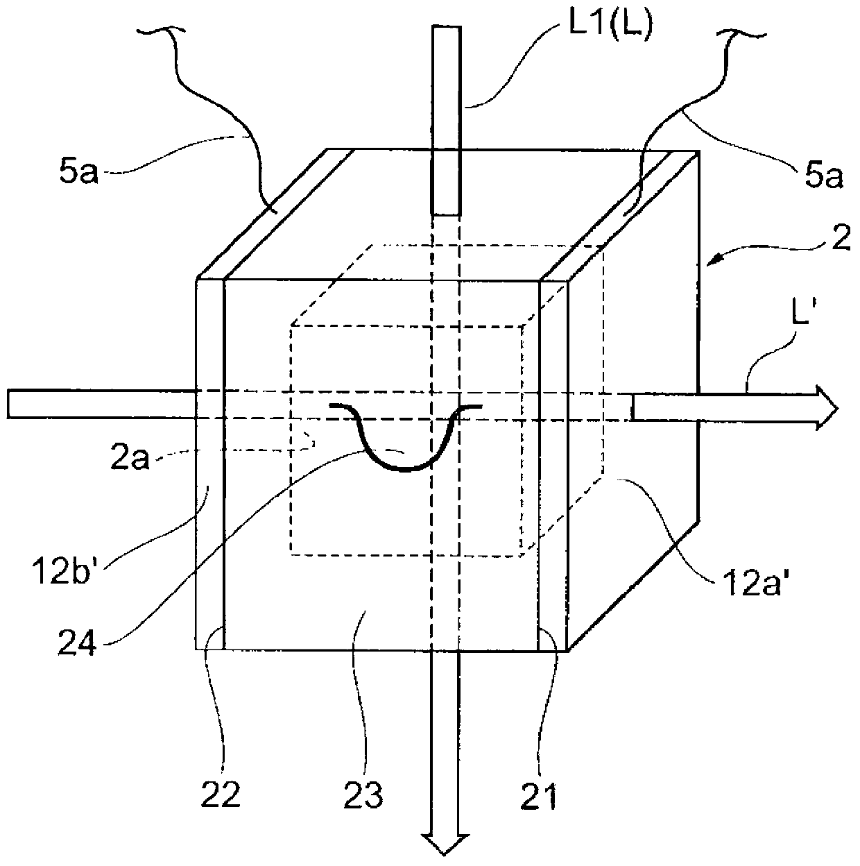 Optically pumped magnetometer, magnetoencephalography meter, and MRI device