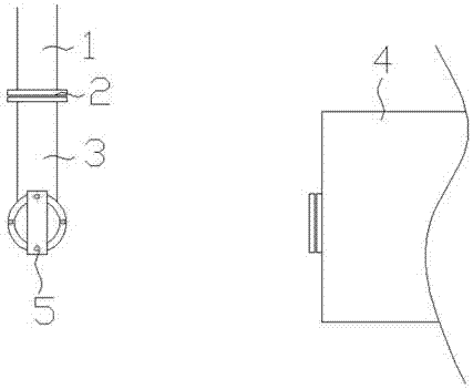 Rapid steam blowing method and device for gas inlet pipeline of turbine