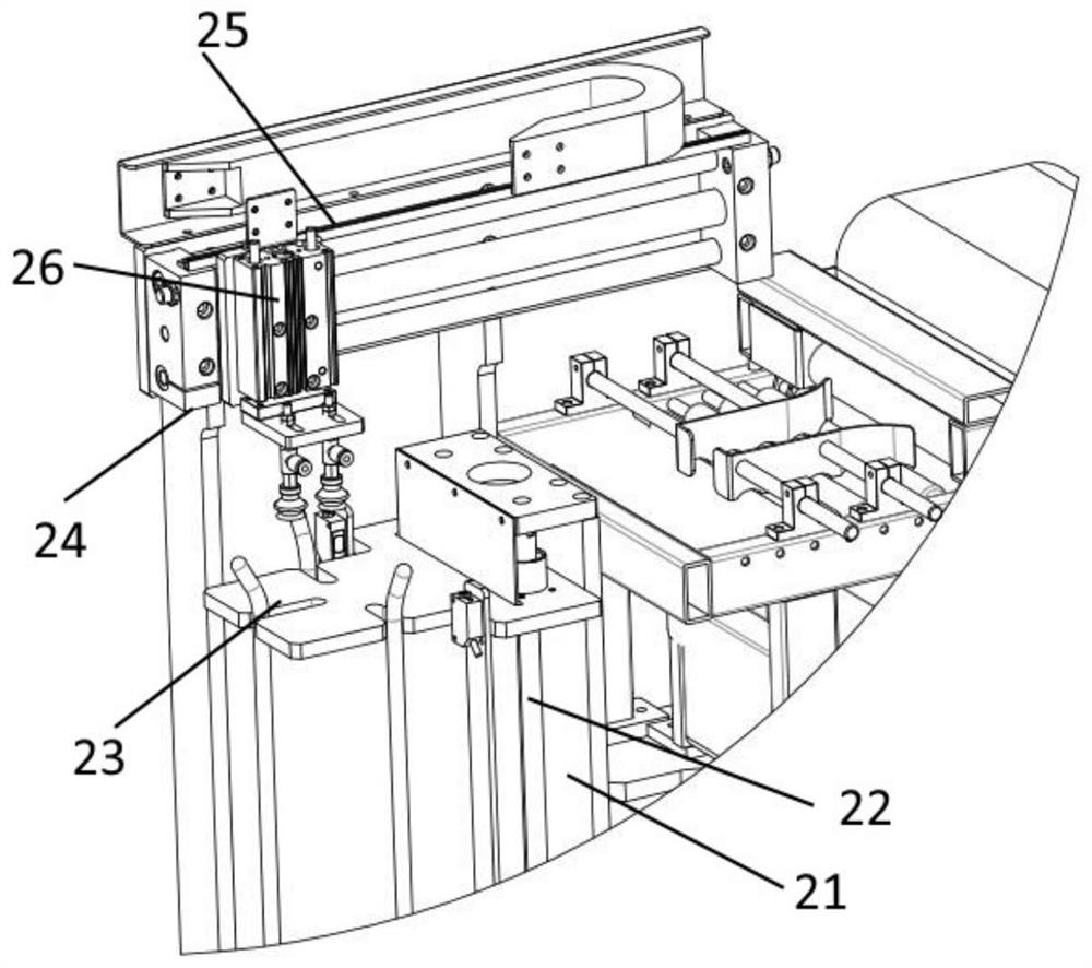 A cleaning device and cleaning method for parts after wave soldering