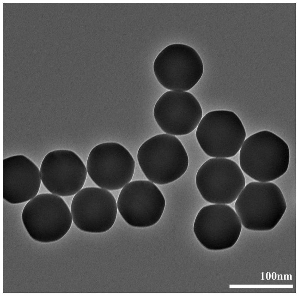 A zif-8 nanosphere loaded with au NPs and Fe simultaneously  <sub>3</sub> O  <sub>4</sub>  Methods for NPs