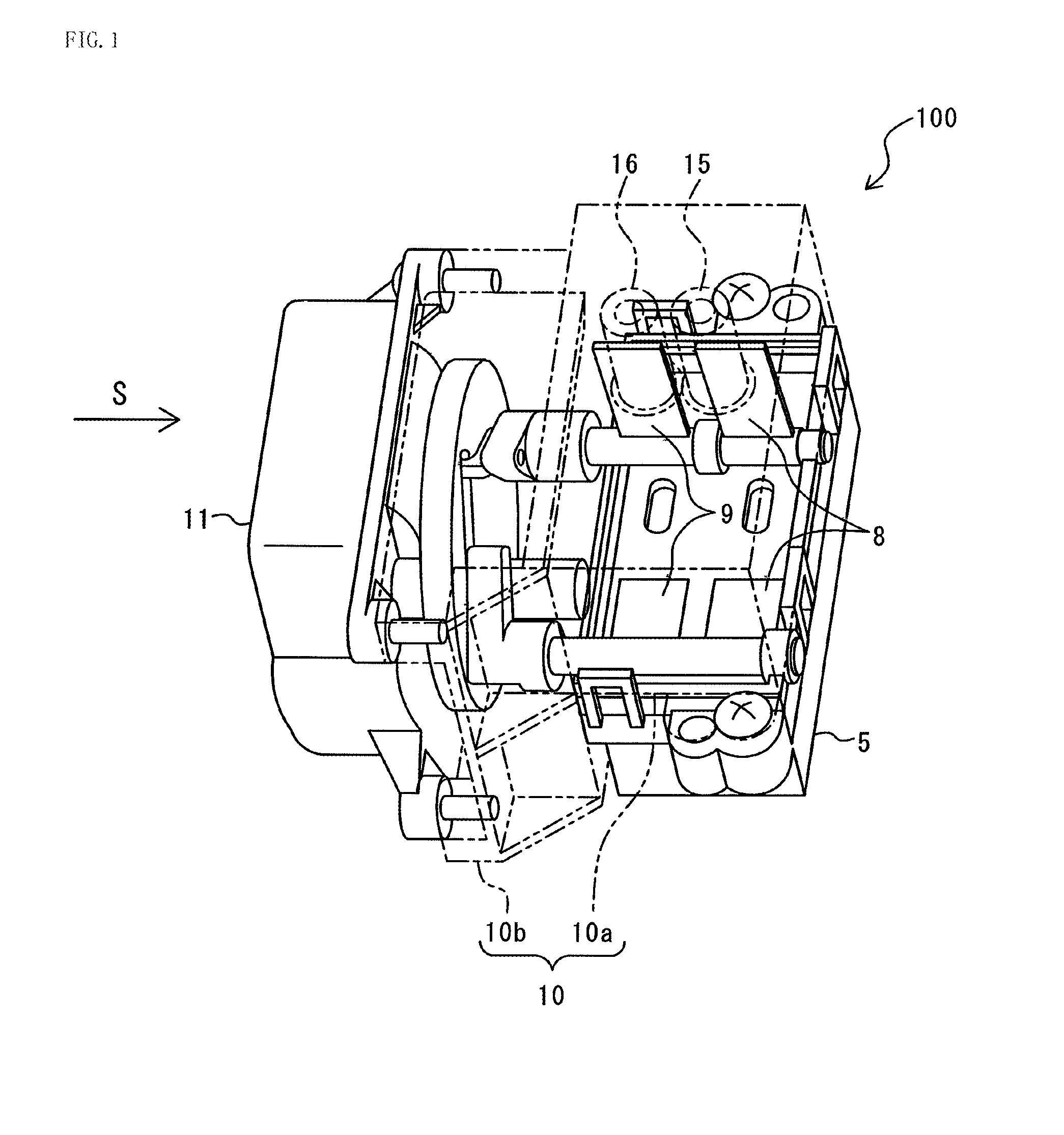 Fragrance device for vehicle and sealing component used therein