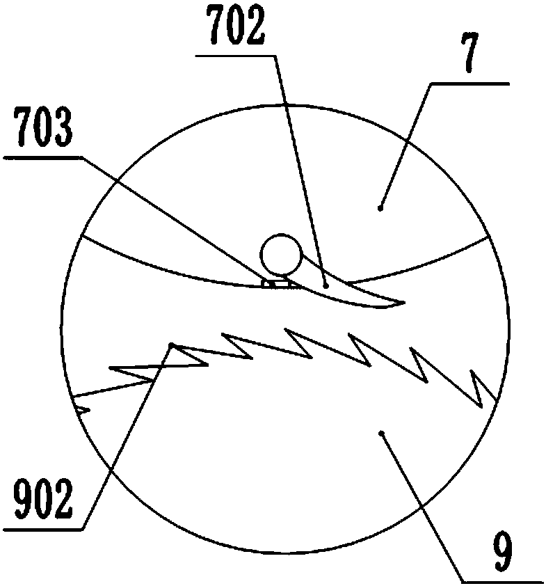 Continuous cutting device