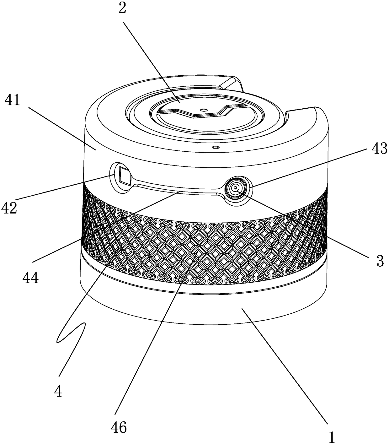 A rotary self-locking aerosol actuator