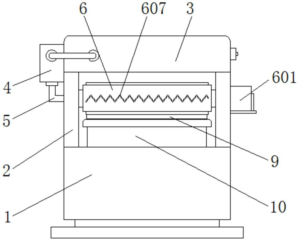 A production process of geotextile