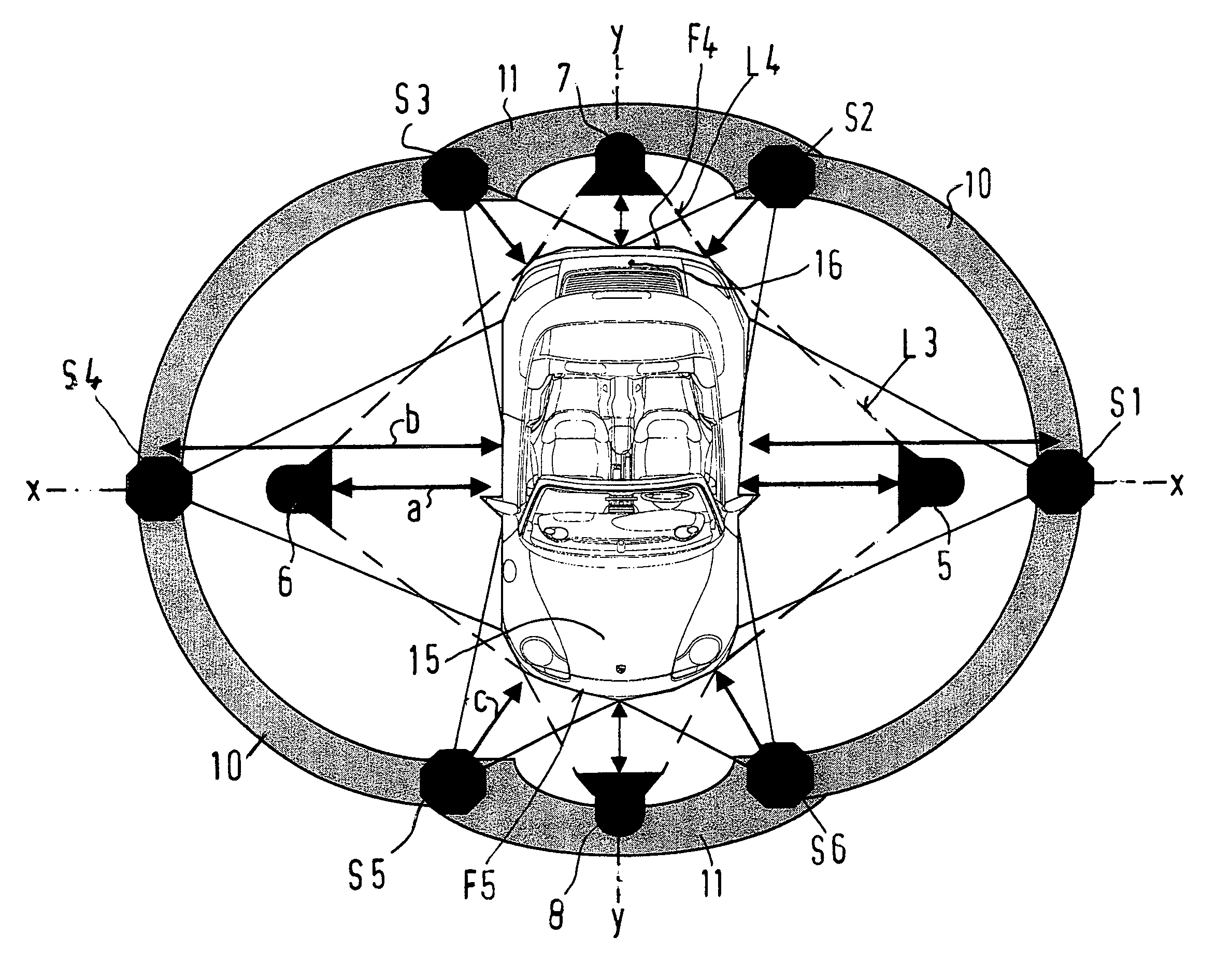 Method and apparatus for recognition of color brightness variations