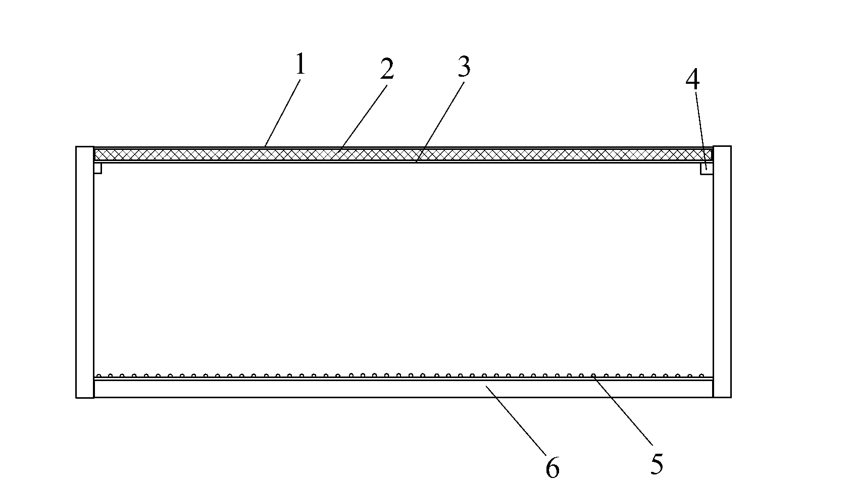 Three-dimensional hollow-resin-poured luminous character structure and manufacturing method thereof