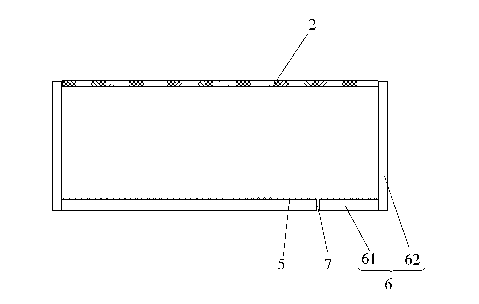 Three-dimensional hollow-resin-poured luminous character structure and manufacturing method thereof