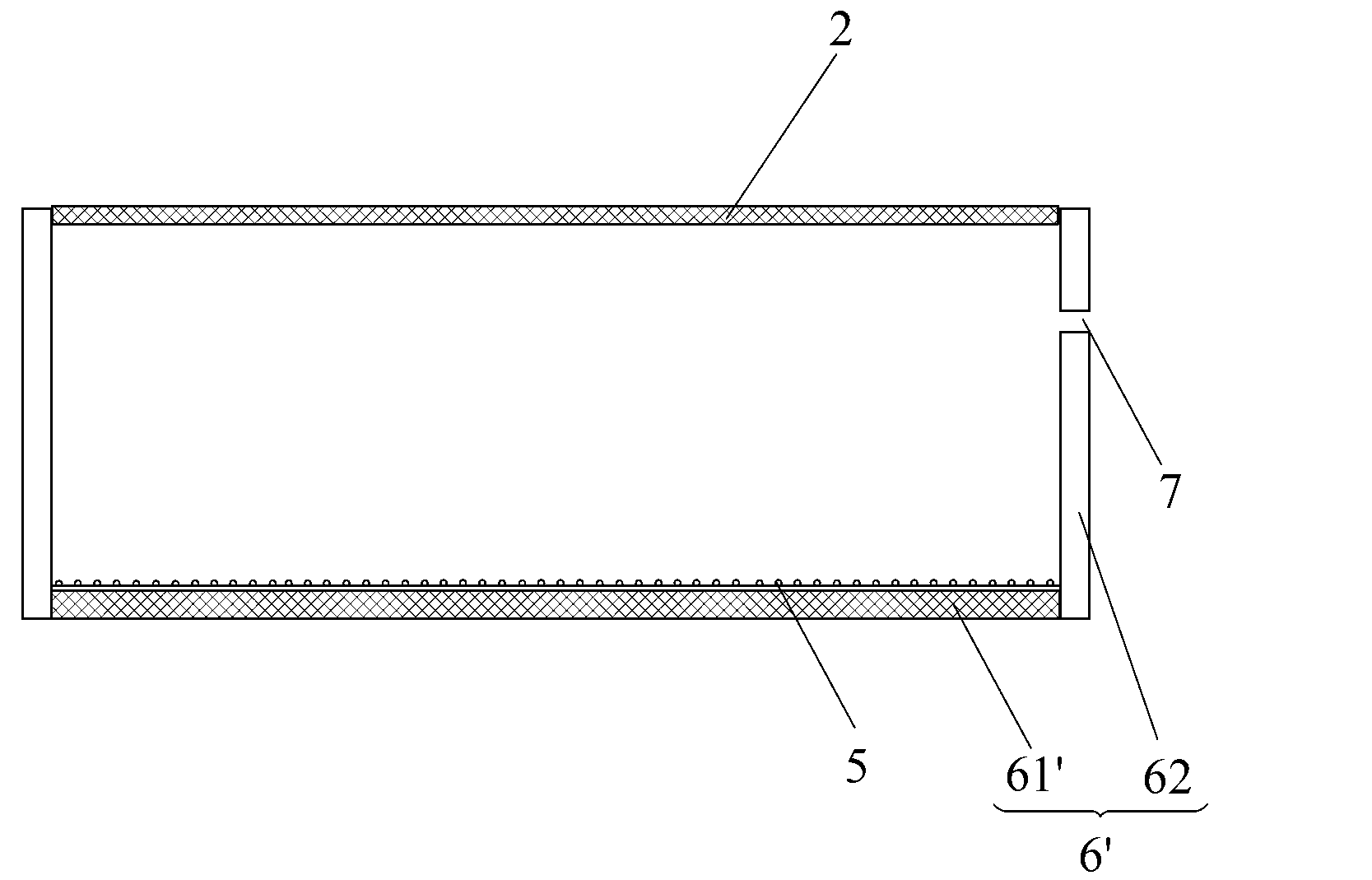 Three-dimensional hollow-resin-poured luminous character structure and manufacturing method thereof