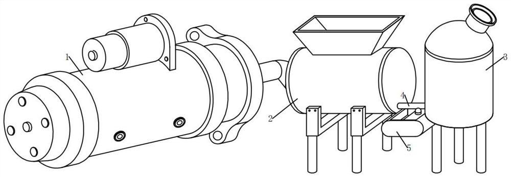 Combined cooling, heating and power generator set