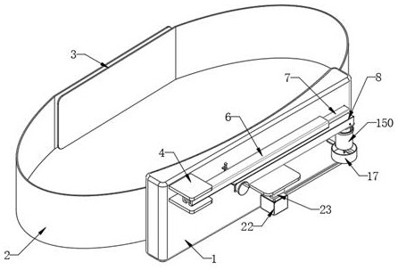 Device for conveniently detecting content of each element in drinking water