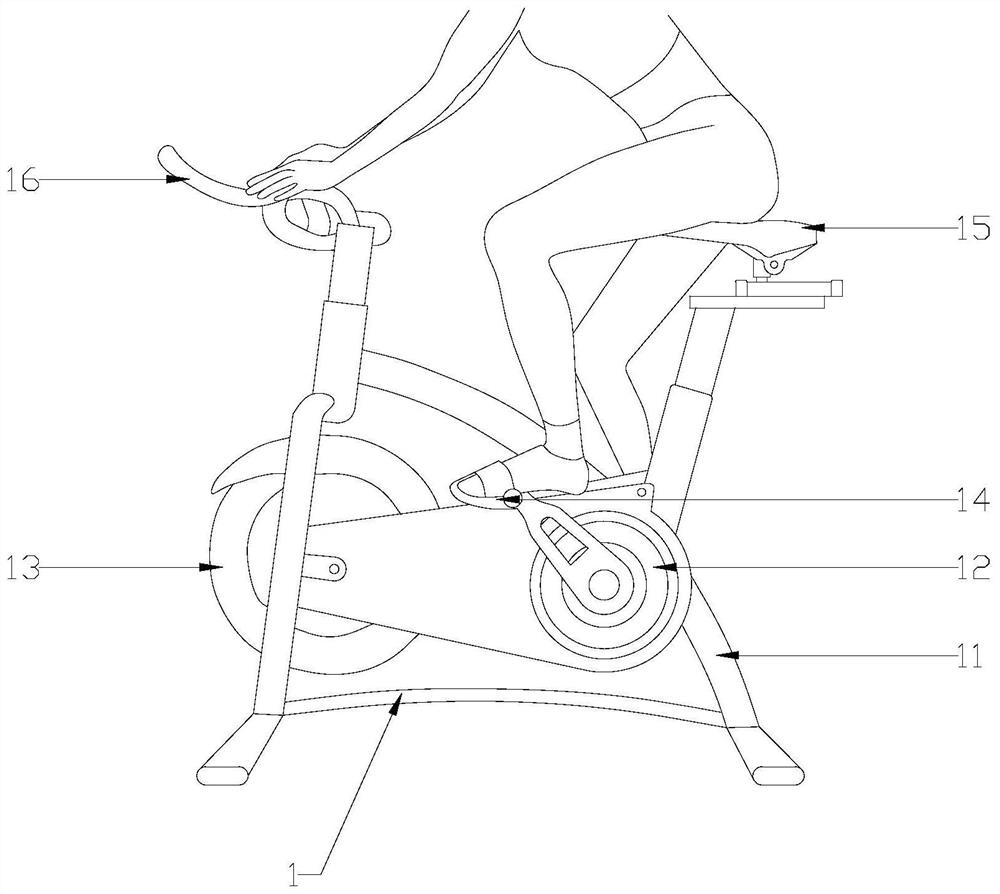 Outdoor lower limb exercise device