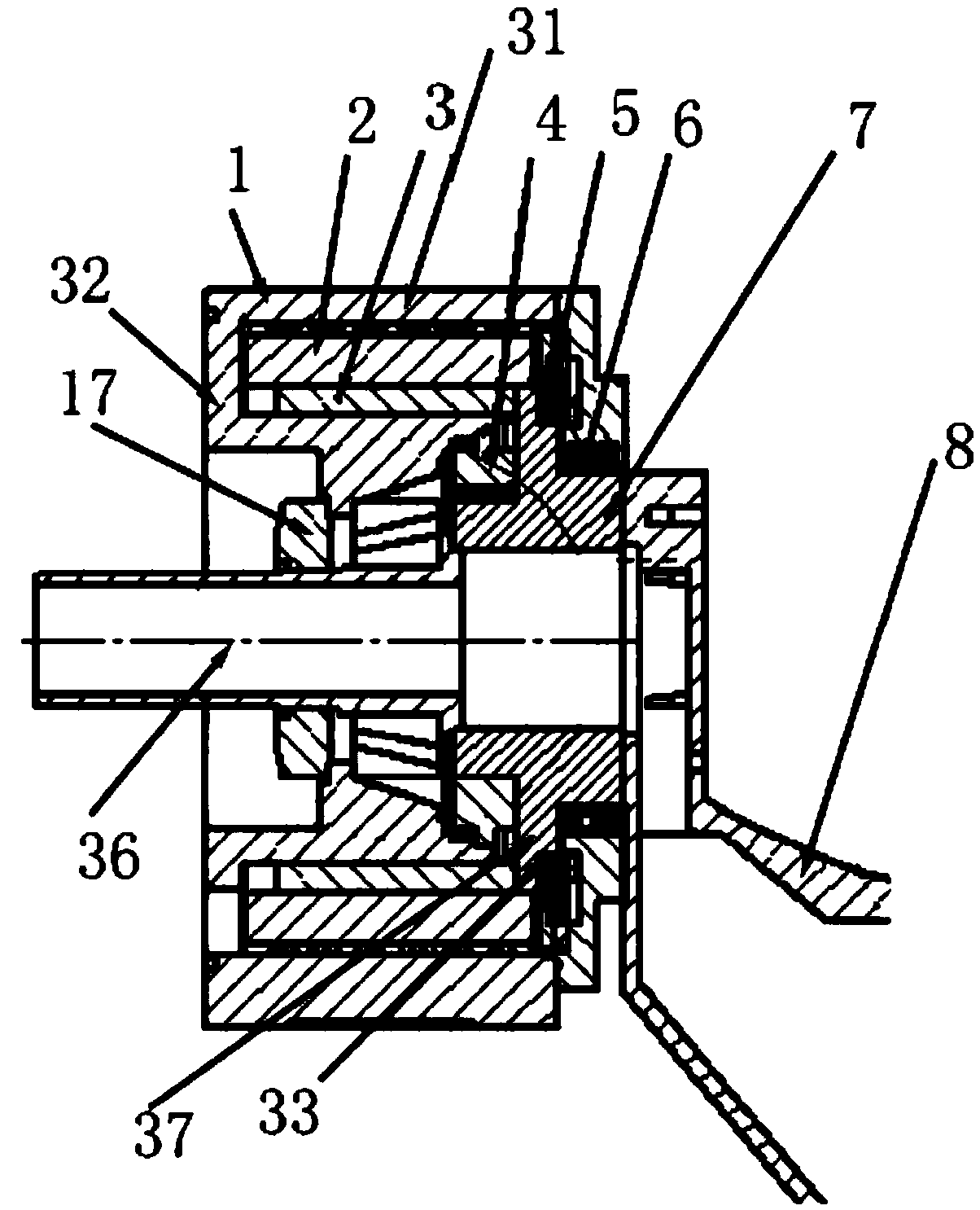 Double-rotation-shaft precision workbench