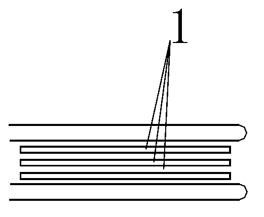 Method for winding multi-pole-piece lithium battery winding core