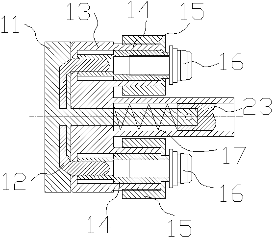 Electromagnetic press-type automatic putting and exiting press plate