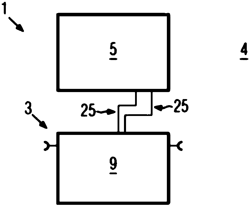 Road finisher with heating element for screed