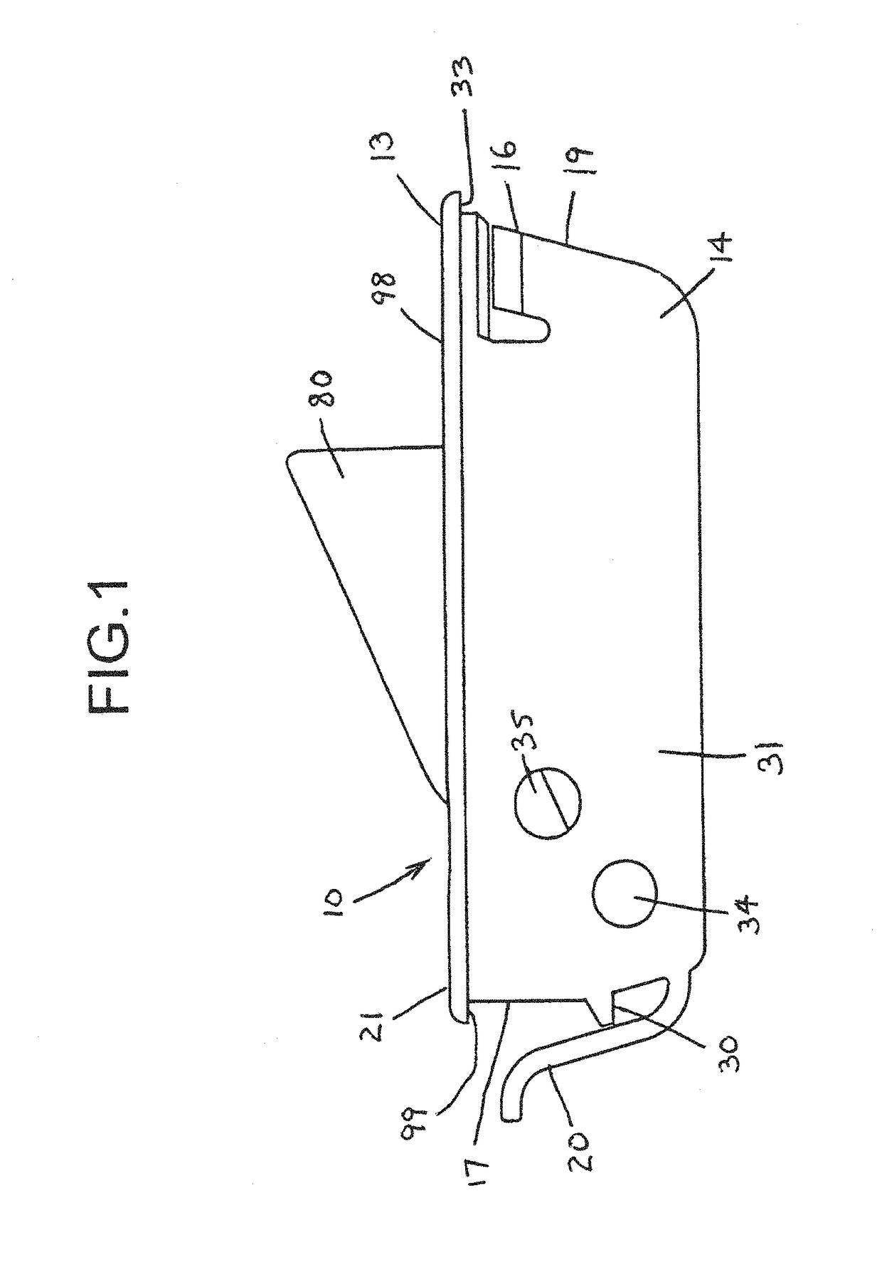 Window vent stop with plastic spring member for bi-directional biasing of the tumbler