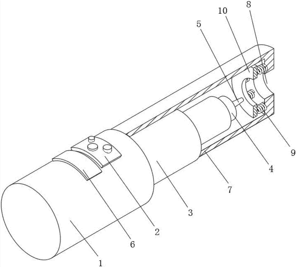 Pain threshold detector device for anesthesiology department