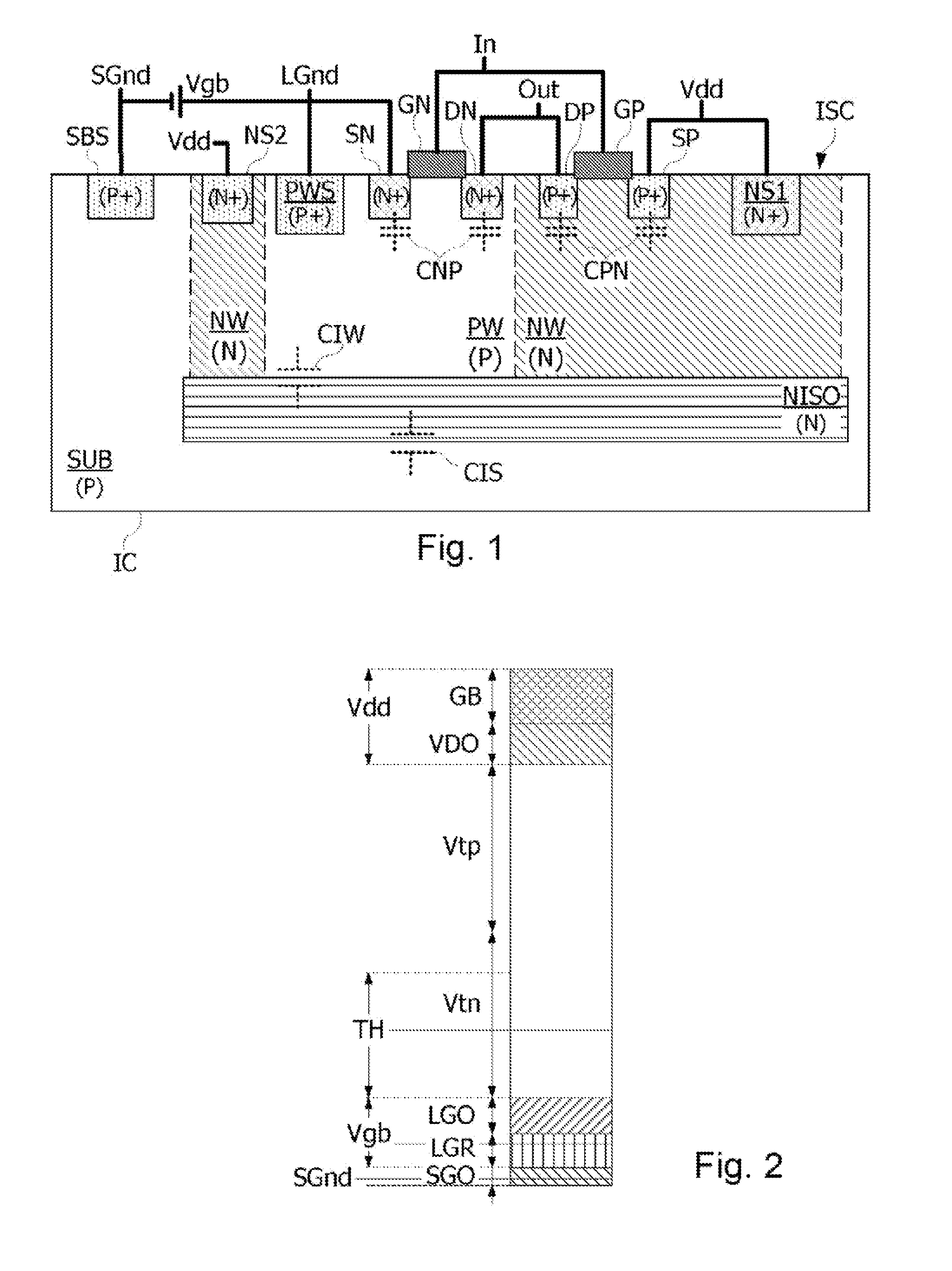 Countermeasure method and device against an attack by fault injection in an electronic microcircuit