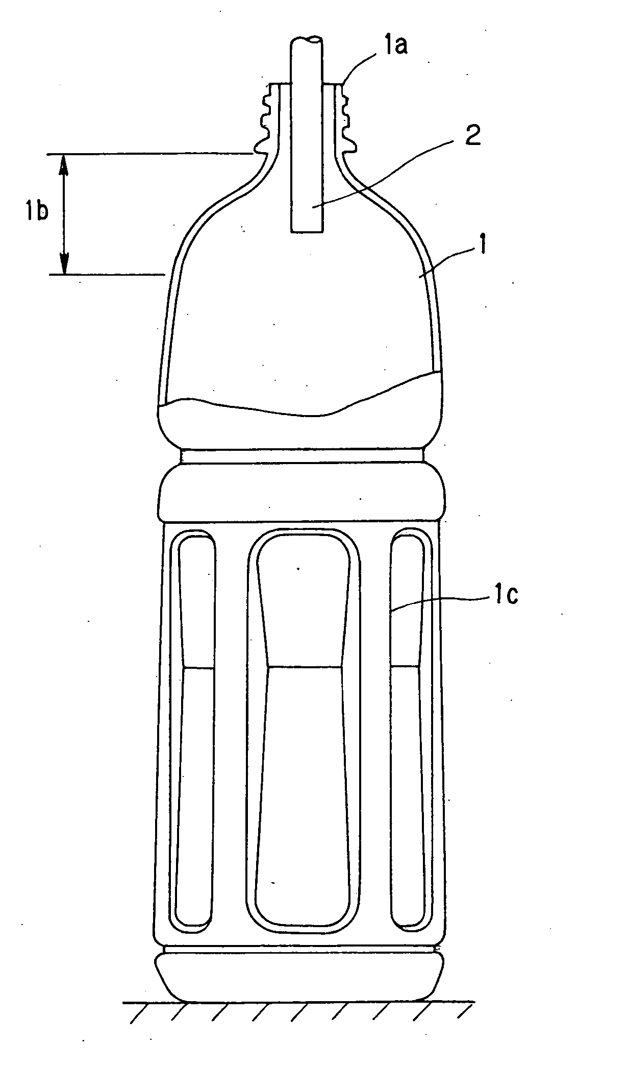 Method of sterilization for container, apparatus using therefor, and heat treatment for container