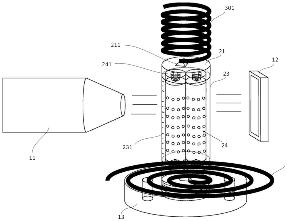 Multi-functional experimental system for natural gas hydrate in-situ simulation