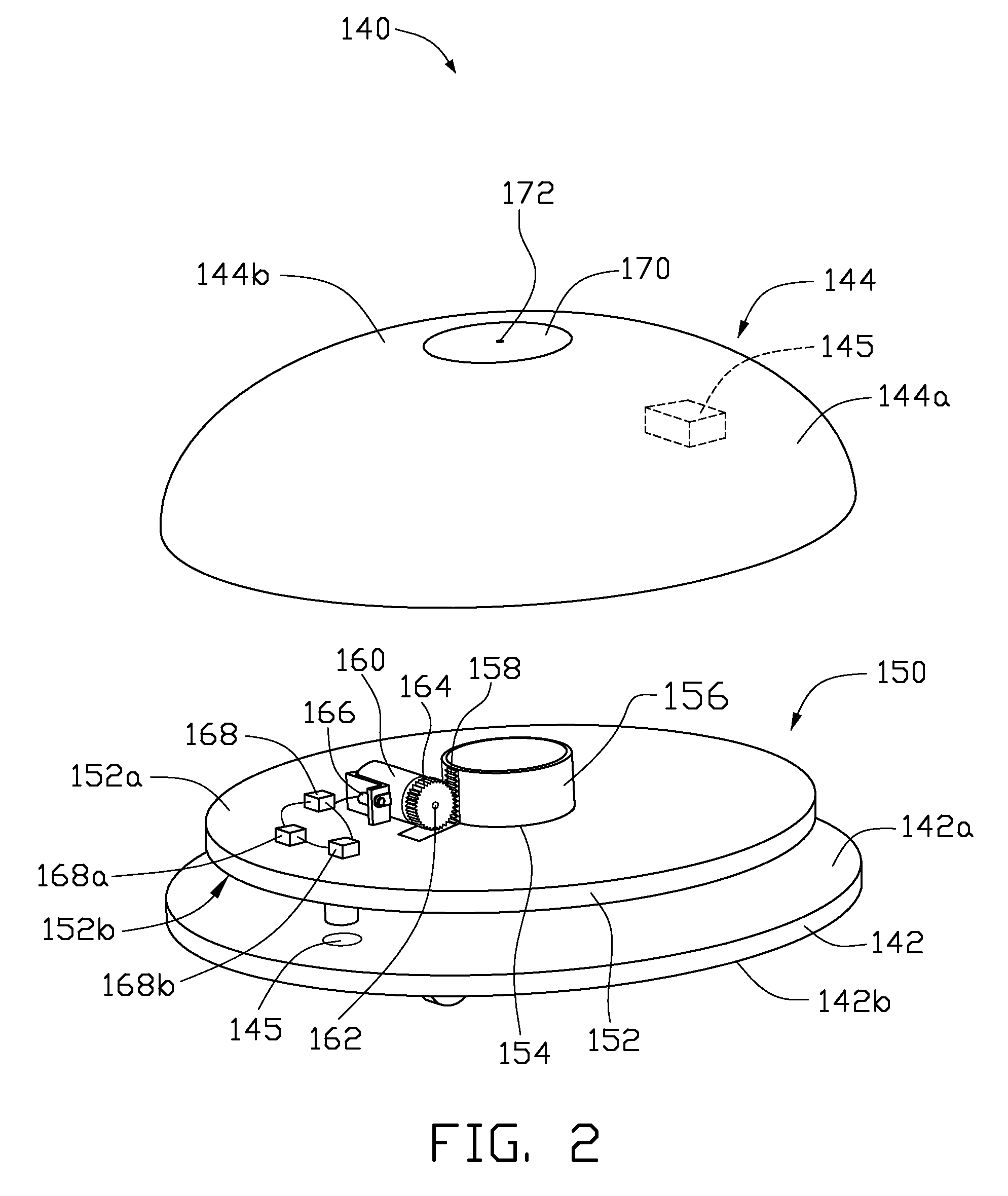 Robot battery charging station and robot for use therewith