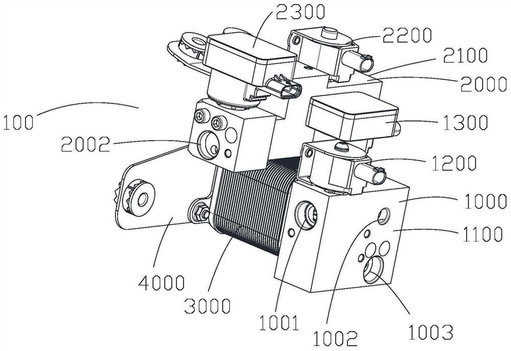 Thermal management device and valve module