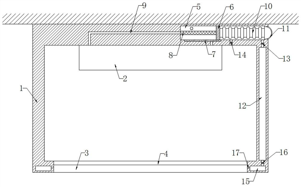 Light-operated adjusting system for tunnel lamp illumination