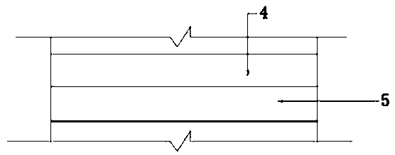 Aerification structure used for stepped overflow channel