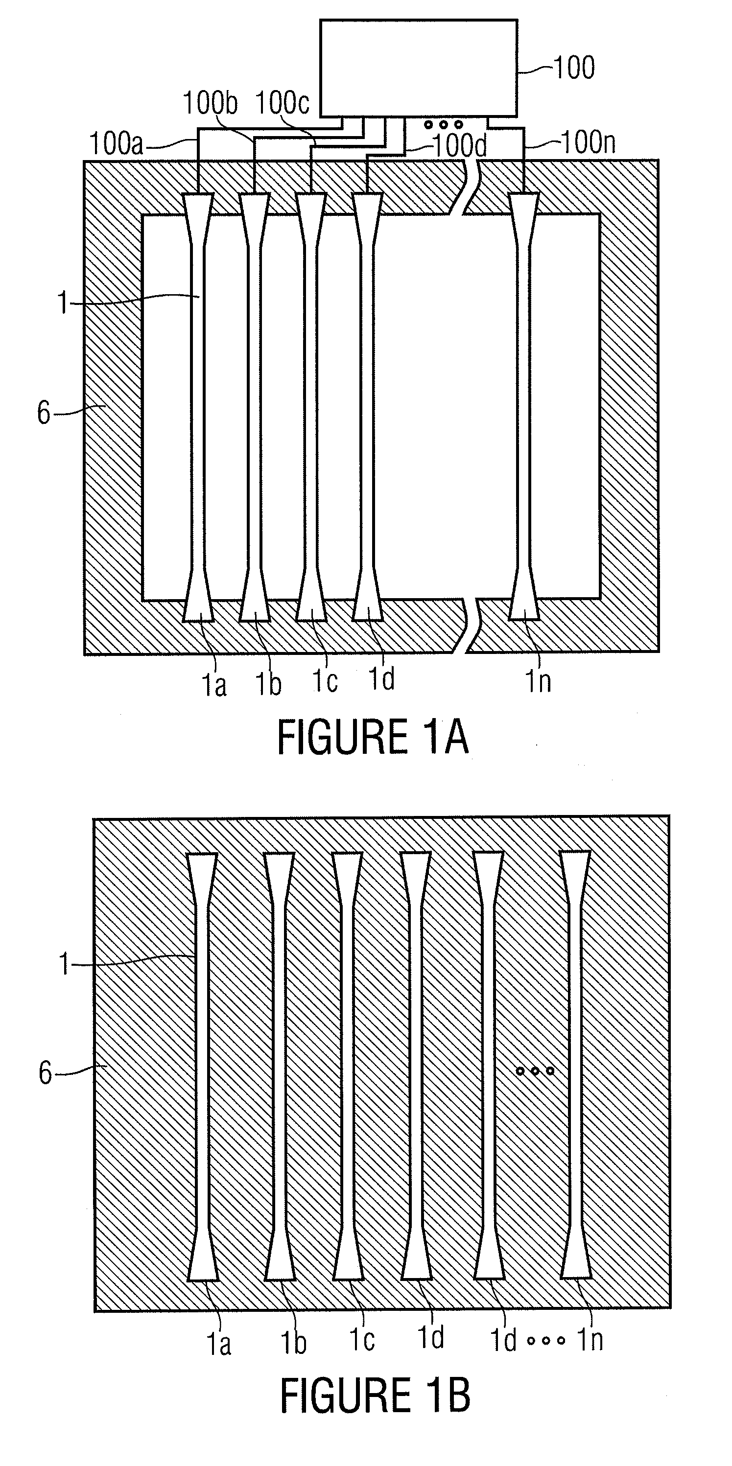 Radiation Generation Device for Generating Electromagnetic Radiation Having an Adjustable Spectral Composition, and Method of Producing Same