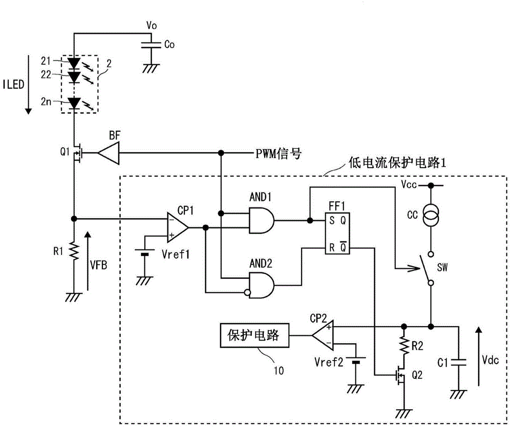 low current protection circuit