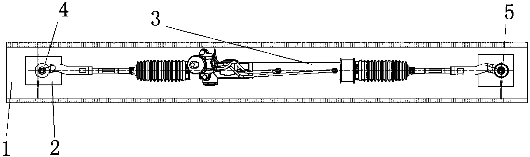 Assembling mistake-proofing device and method for external spherical heads of steering machine assembly