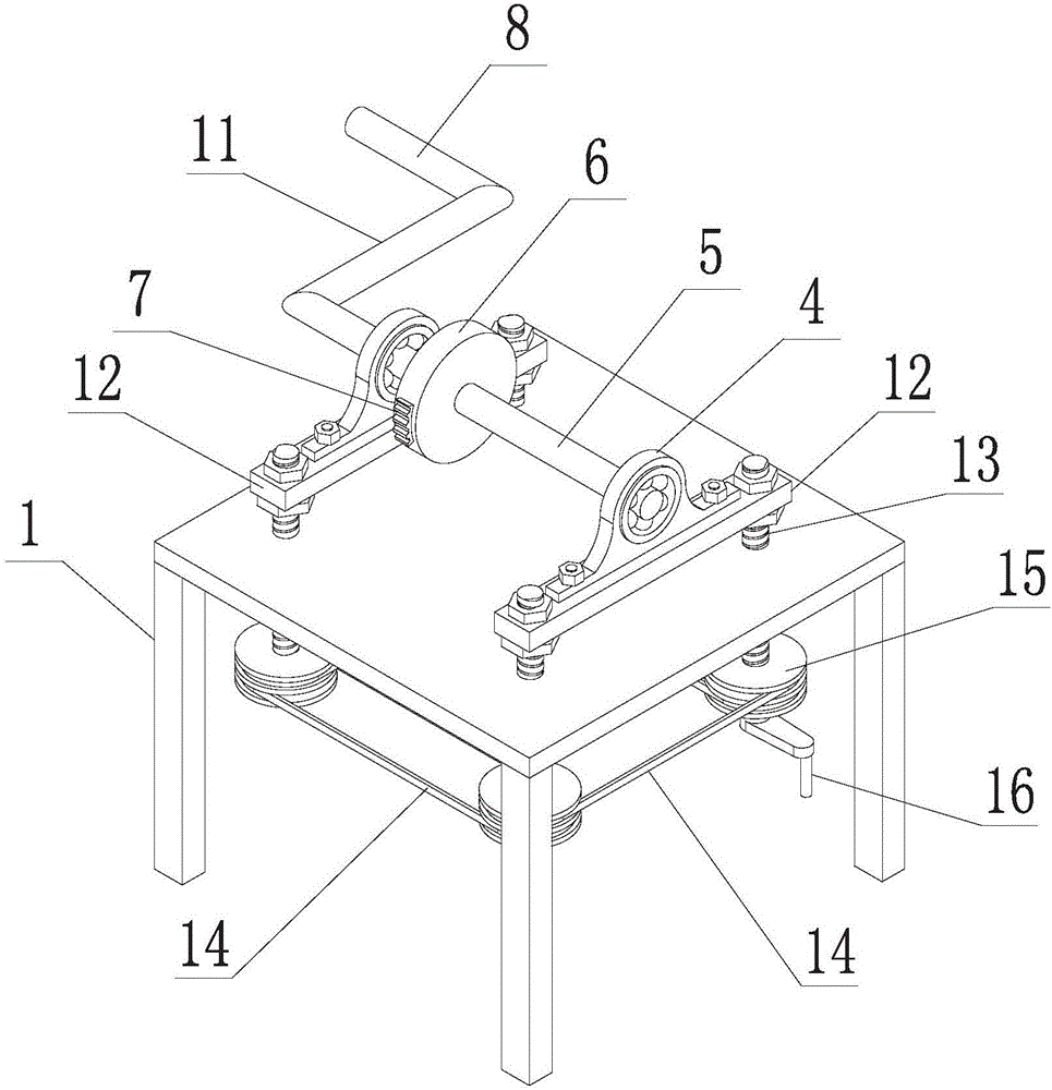 Simple rotary coding device