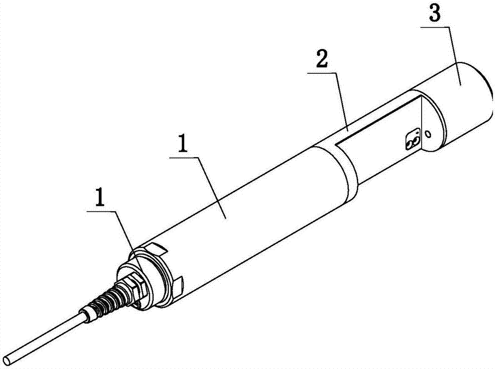 Water transparency probe monitor