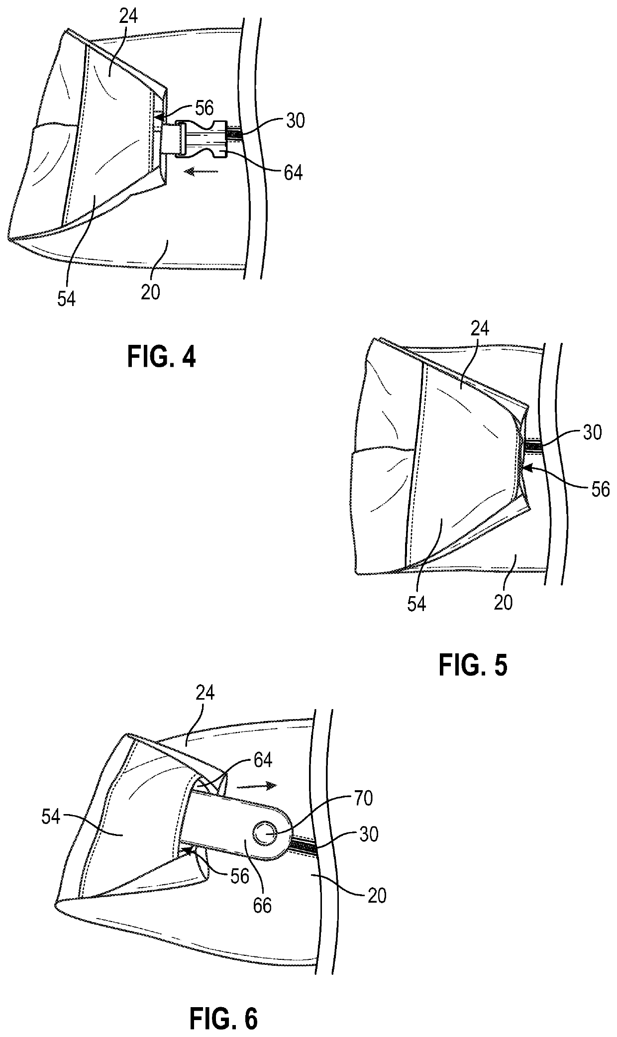 Flexible and wearable garment bag for lightweight and comfortable travel