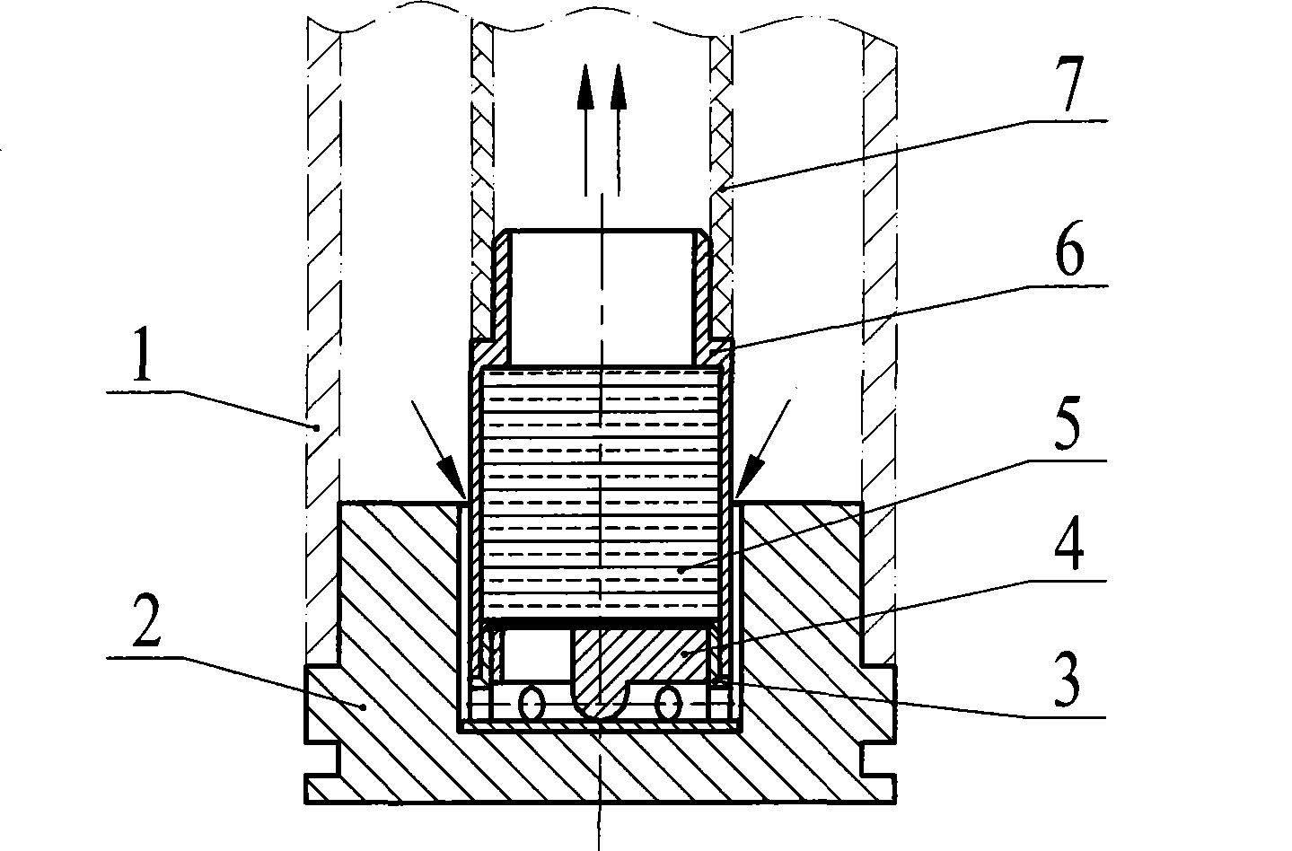 Cool end heat exchanger of pulse tube refrigerator