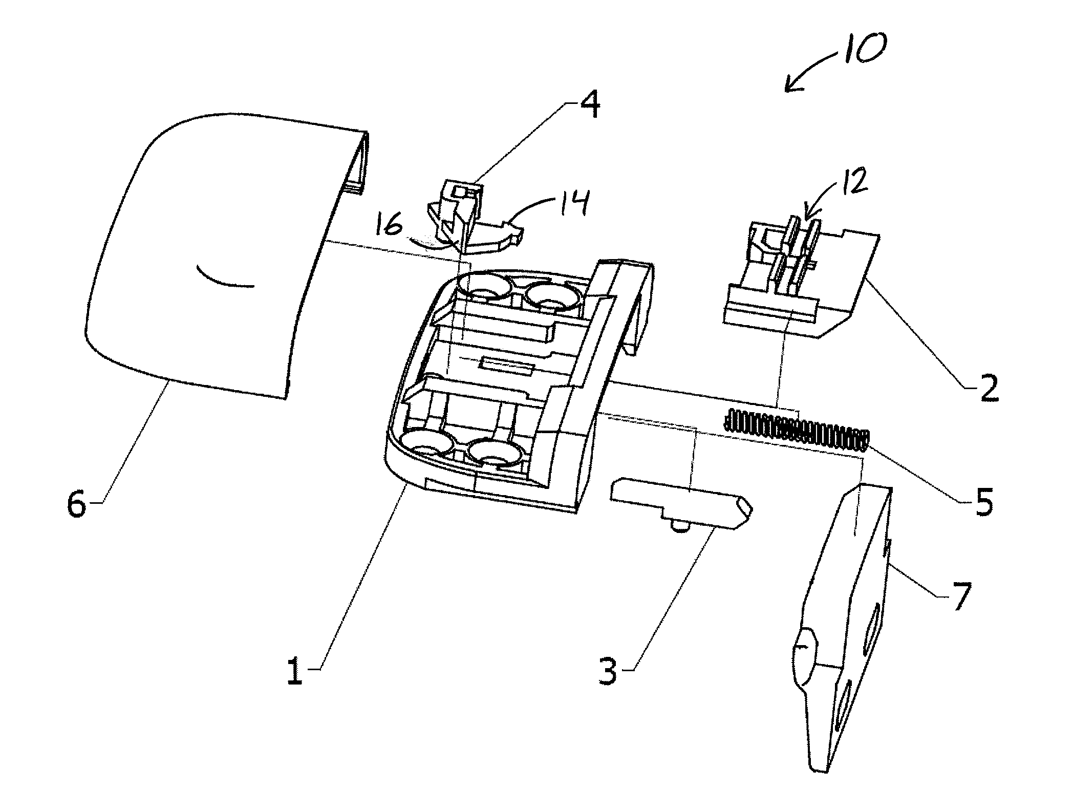 Self-Locking Latch for Window Sash