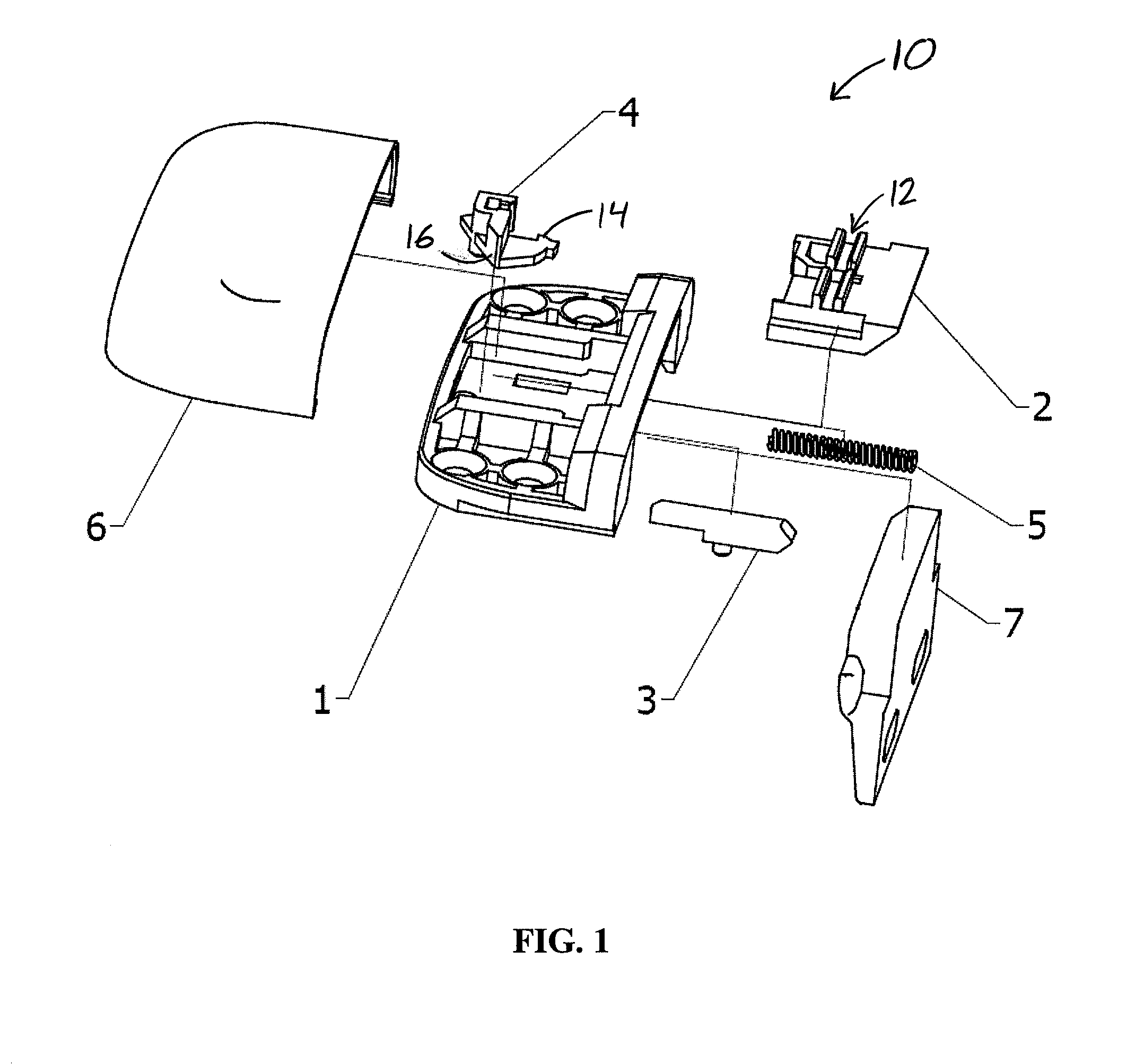 Self-Locking Latch for Window Sash