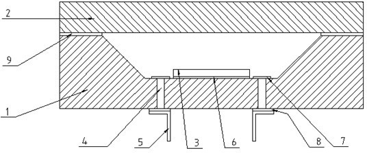 Silicon-based airtight packaging casing