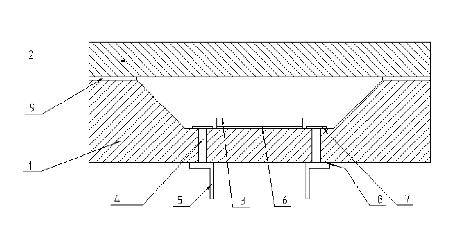 Silicon-based airtight packaging casing