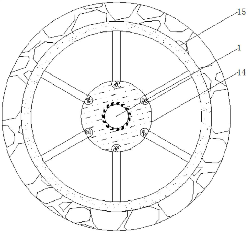 Speed loss braking device for electric wheelchair transmission shaft