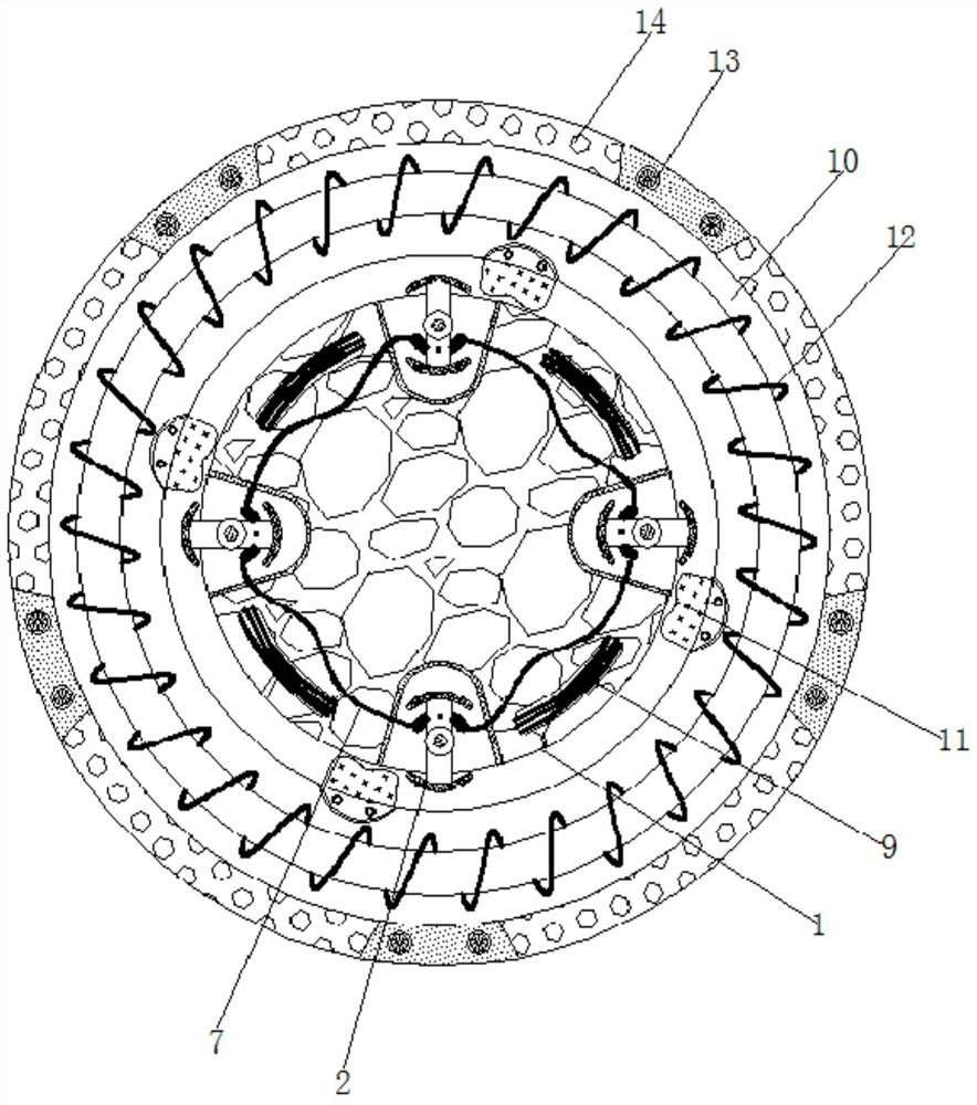 Speed loss braking device for electric wheelchair transmission shaft