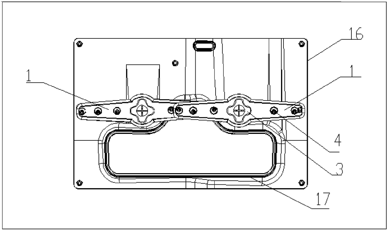 Dishwasher spray arm connection structure and dishwasher