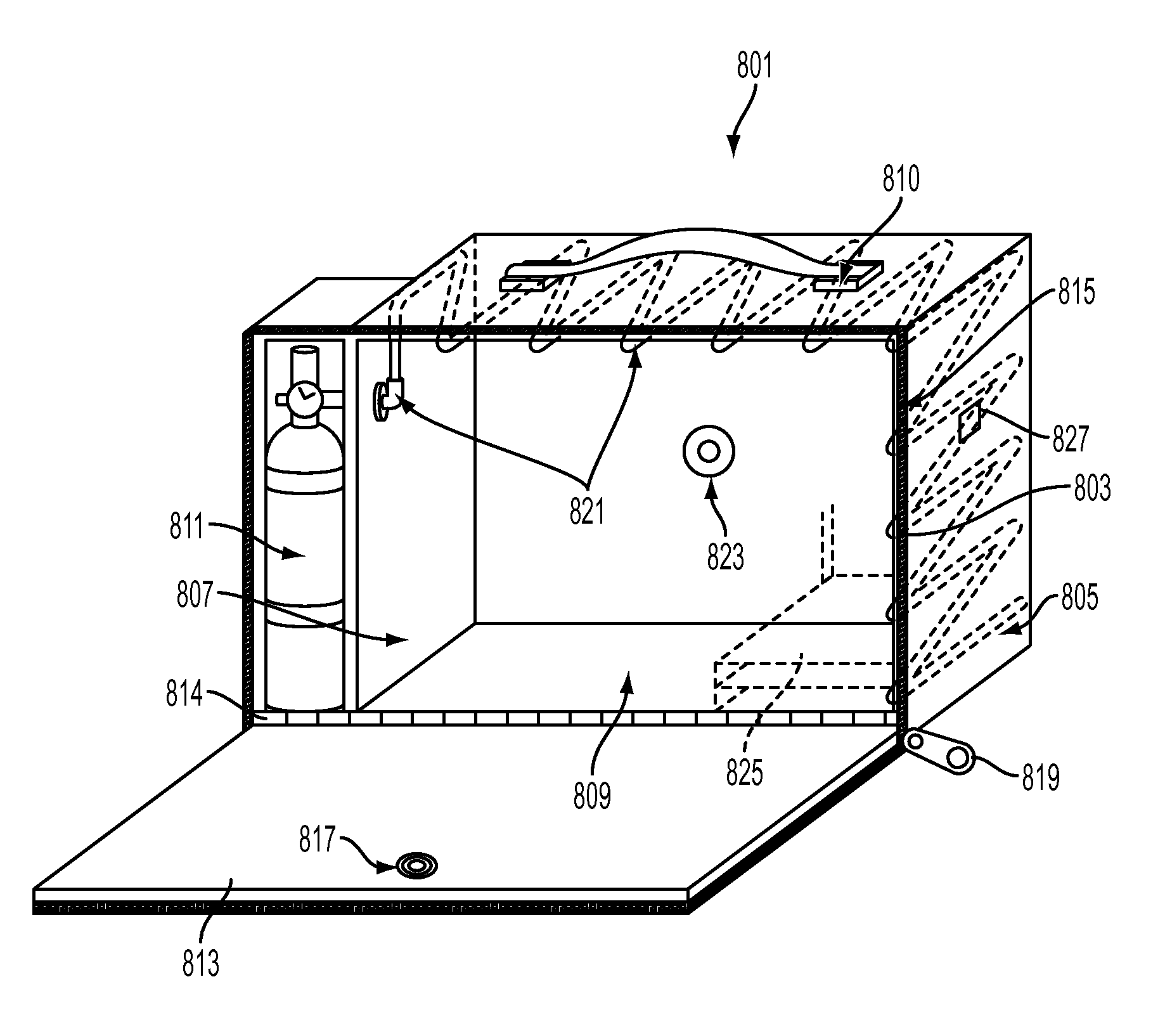 Fire and smoke containment and extinguishing apparatus